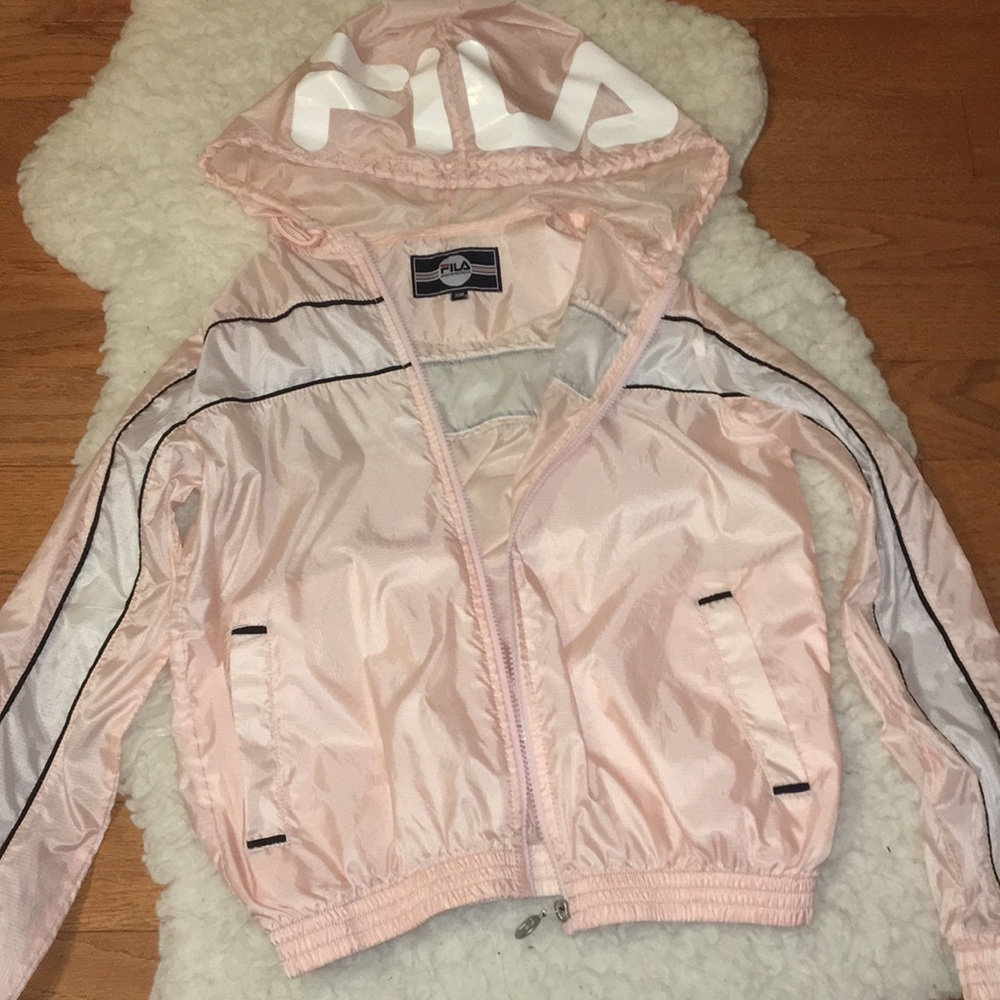 FILA Zip Up Windbreaker Jacket